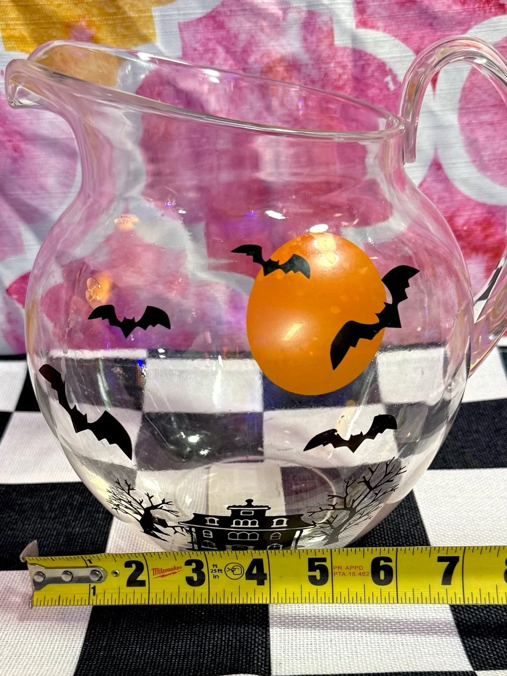 Vintage Target Halloween Acrylic Pitcher 2004